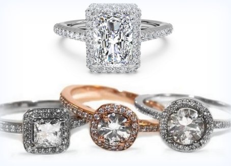 Haute Jewels original engagement rings