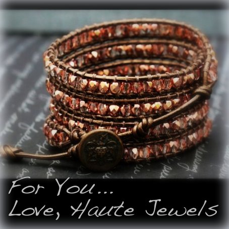 Rose Gold giveaway from haute jewels
